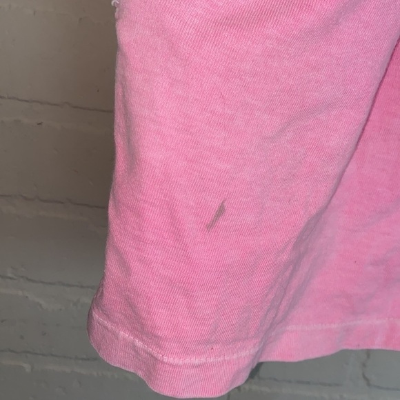 LA Gear shorts pink burnout medium stretch waistband pockets vintage - Picture 2 of 7